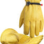 Guantes cuero trabajo resistente jardinería antirotura