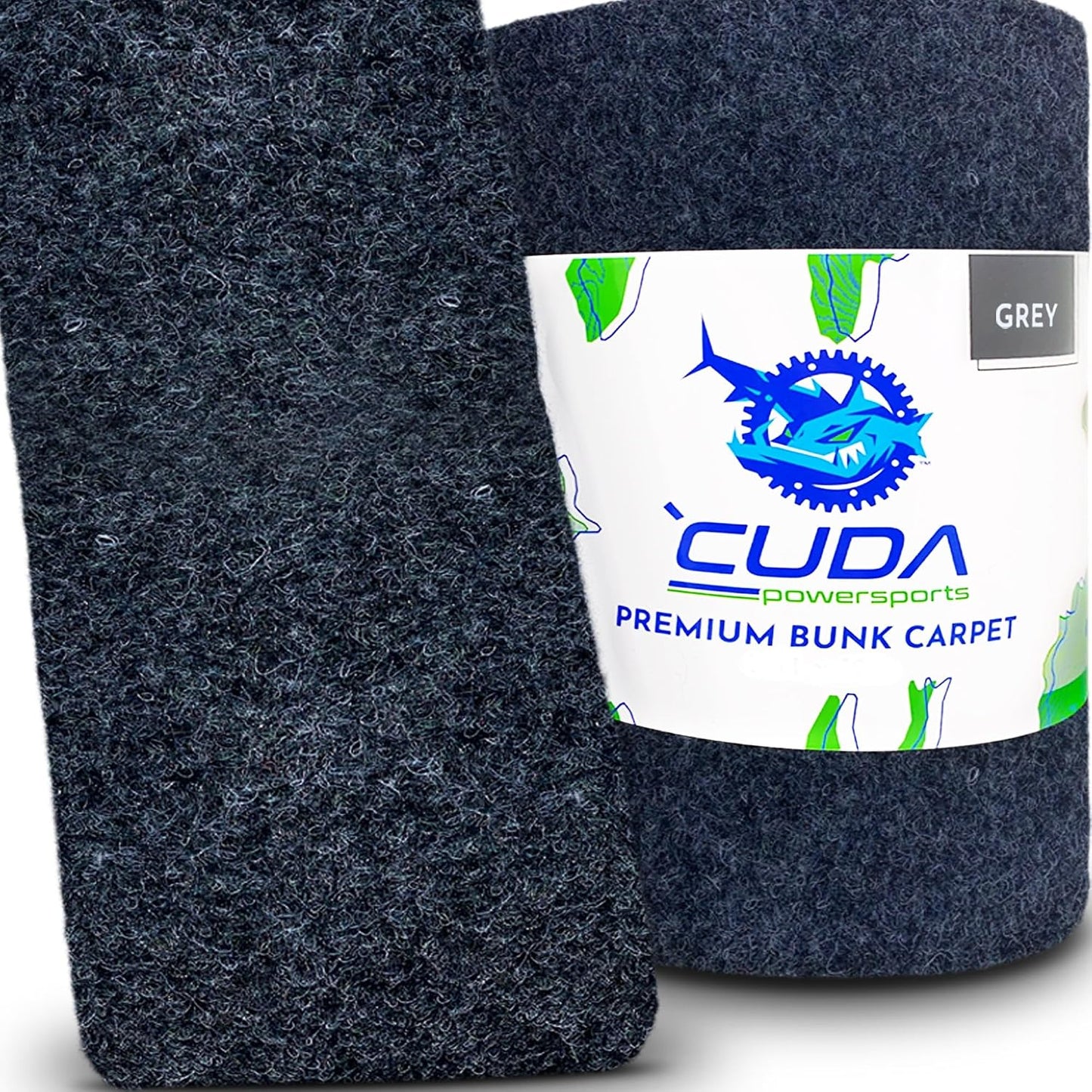 Alfombra litera barco Cuda 45,7cm x4,6m gris carbón