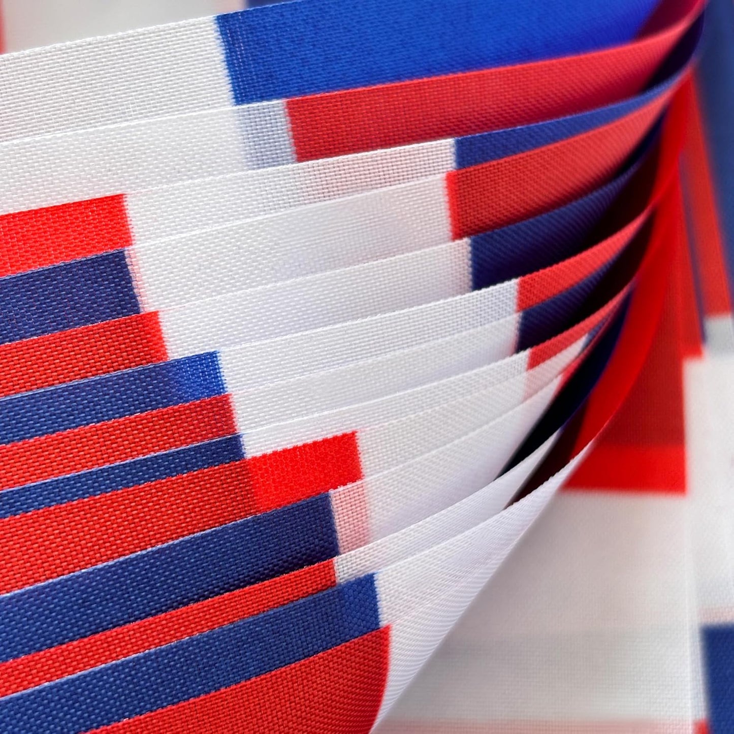 2 Banderas República Dominicana 60ft Colgantes