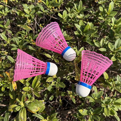 12 Pack Birdies de Nailon para Bádminton Interior y Exterior