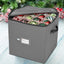 Caja almacenamiento Navidad 4 bandejas 64 bolas material