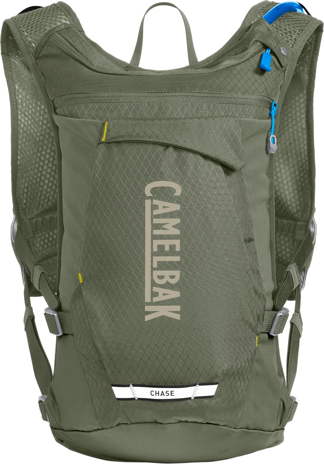 Chaleco hidratación bicicleta 70oz ajustable oliva