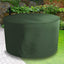 Mantel redondo resistente 40x28" verde