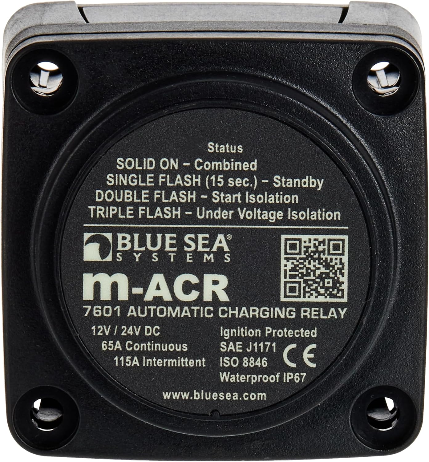 Relés carga automática ACR azul