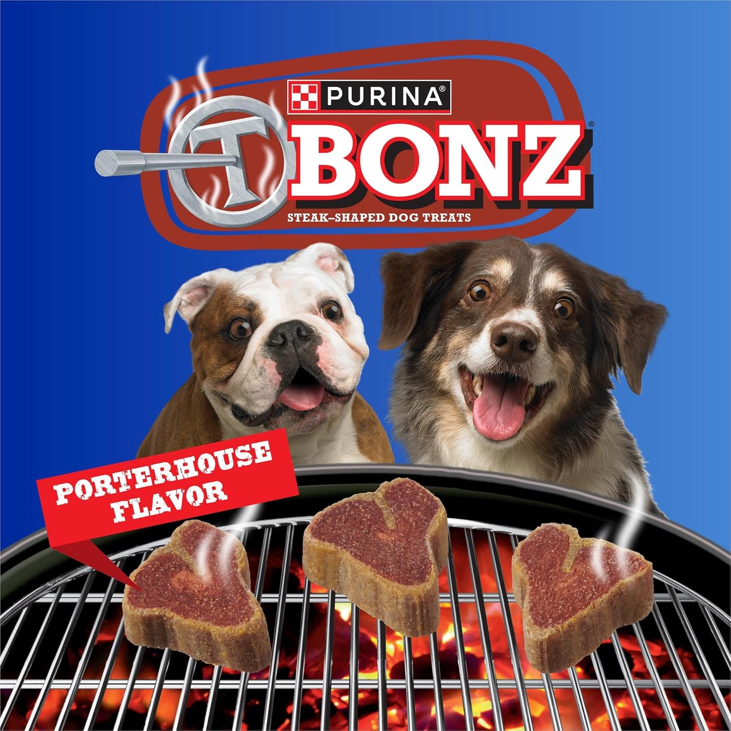 Golosinas bistec perros bolsa 45oz