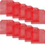 12 Banderas Seguridad 18x18pulg Malla Resistente Camiones
