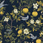 Papel tapiz autoadhesivo botánico floral 17.5x393.7"