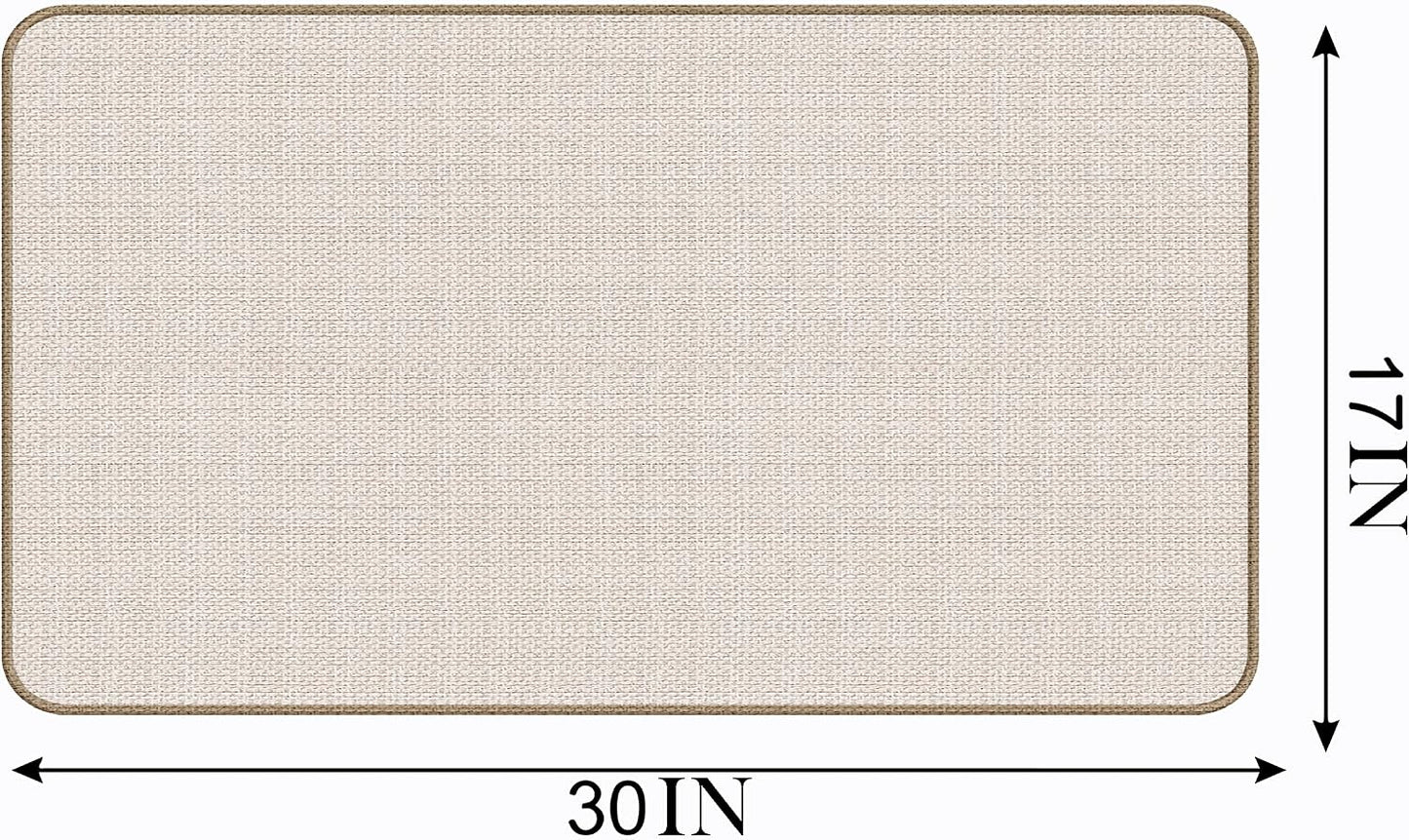 Felpudo decorativo religioso 17x30pulg entrada
