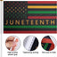 50 Banderas Mano Juneteenth Mini Decoración Eventos