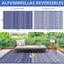 Alfombra plástica exterior reversible impermeable