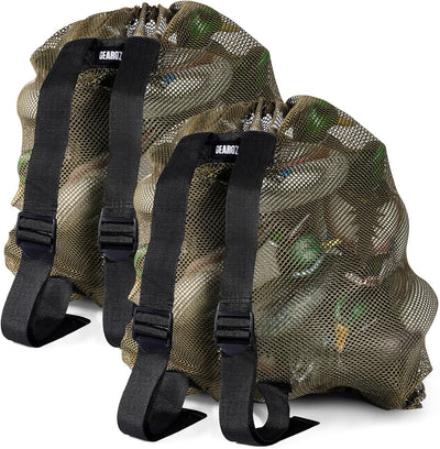 Bolsa señuelo pato 30x32pulg malla ligera con correas