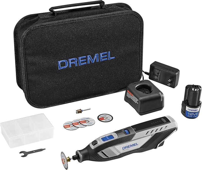 Kit herramientas rotativas inalámbricas 110 pzas sin