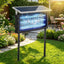 Exterminador solar mosquitos 4500V impermeable patio