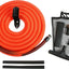 Kit accesorios aspiradora central manguera 50ft negro
