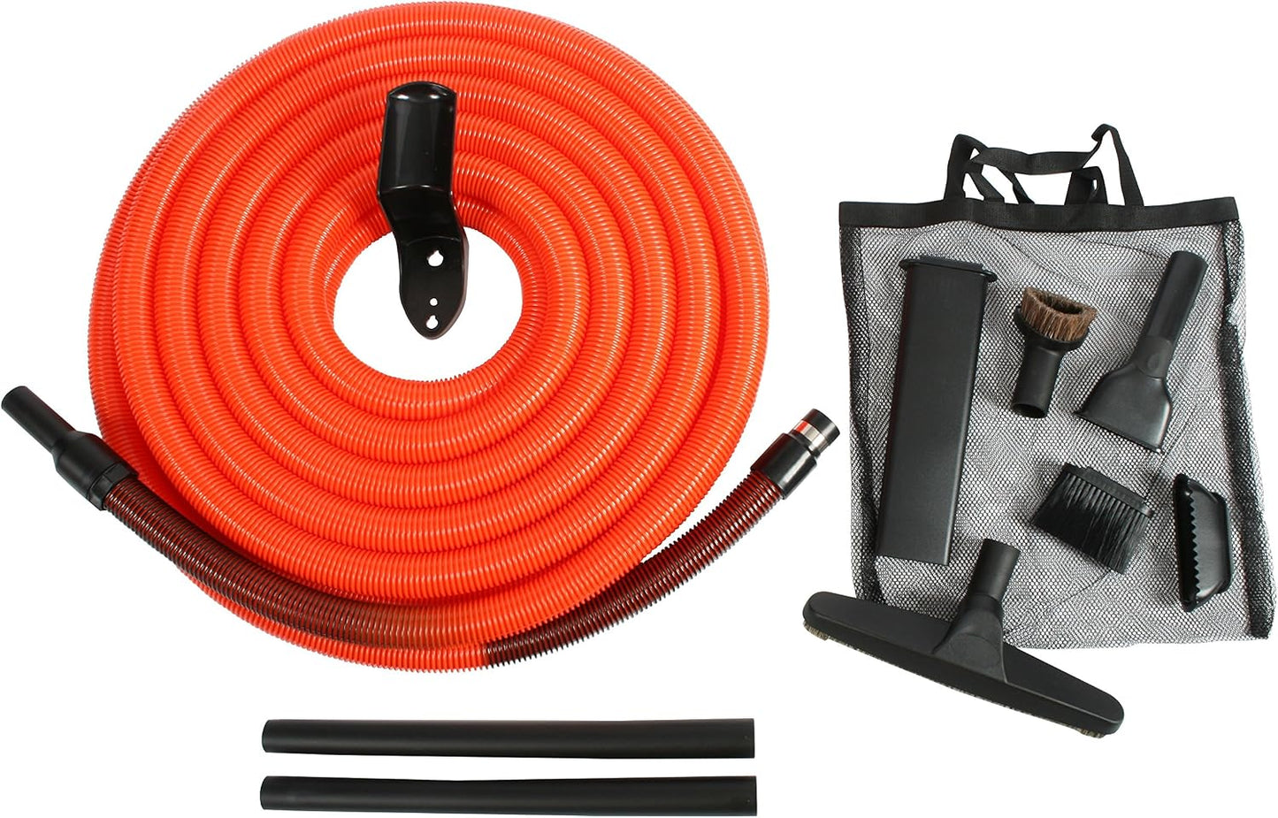 Kit accesorios aspiradora central manguera 50ft negro