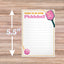 Bloc notas divertidos juego 2 regalos pickleball