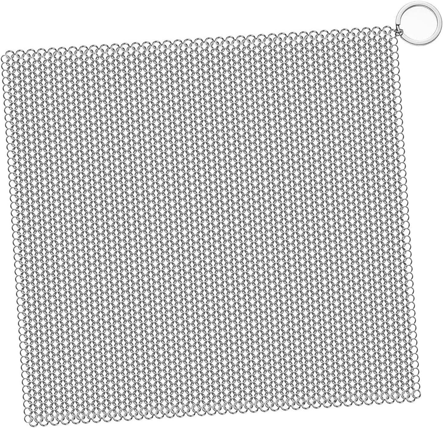 Cepillo hierro fundido acero inox 316L estropajo cadena cocina