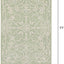 Alfombra interiores exteriores 3x5ft color marfil lavable
