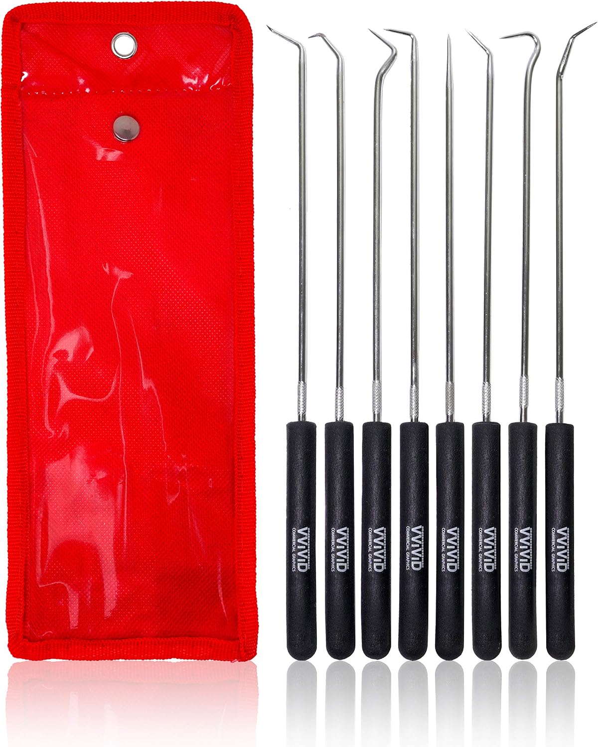 Set 8 Pzas Herramientas Gancho Acero
