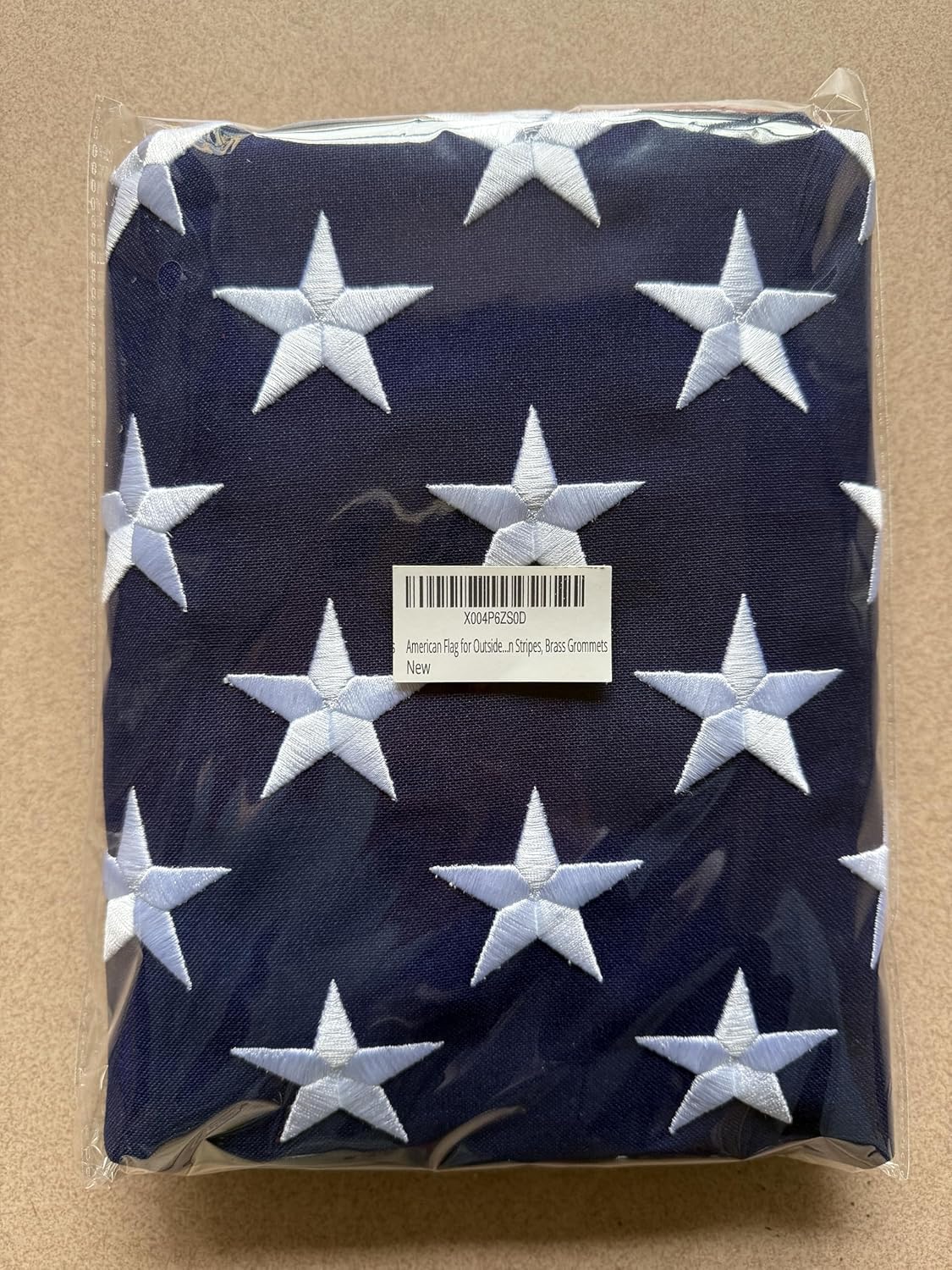 Bandera EE.UU. 3x5ft poliéster súper resistente impermeable
