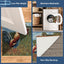 Tapete antiderrap con respaldo látex 2x2'10"