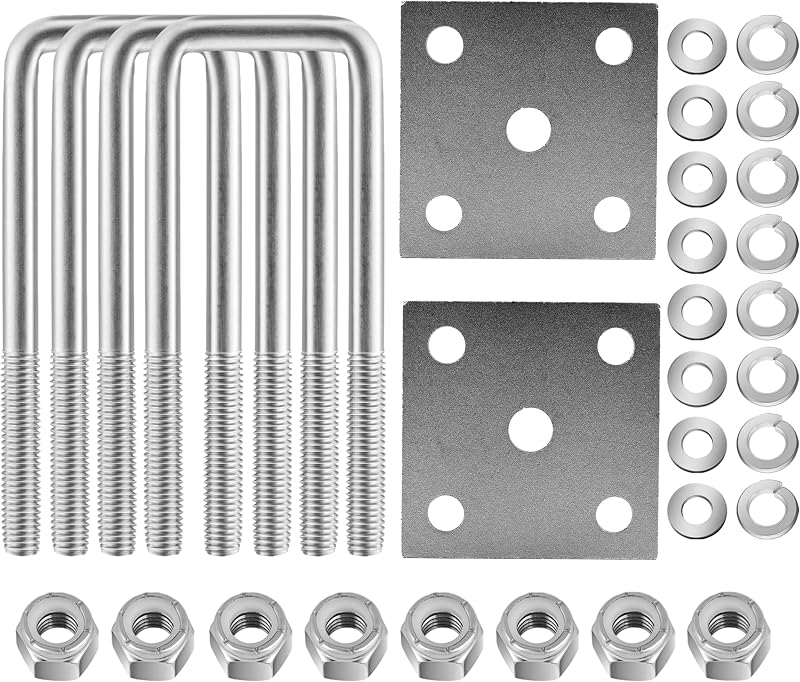 Kit pernos en U acero inox para remolques 2x3-6 5/16"