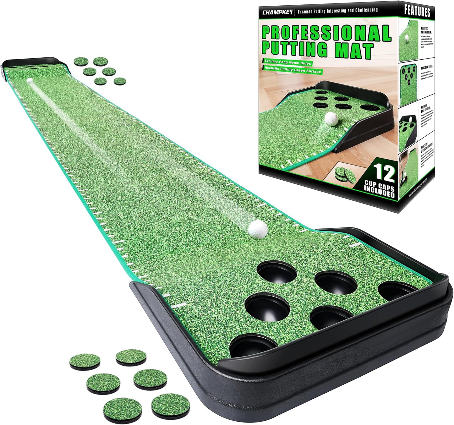 Cubierta de práctica de golf para mejorar precisión