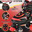 Patines Sirena Ruedas Iluminadas 4 Tamaños Niñas Azul Morado