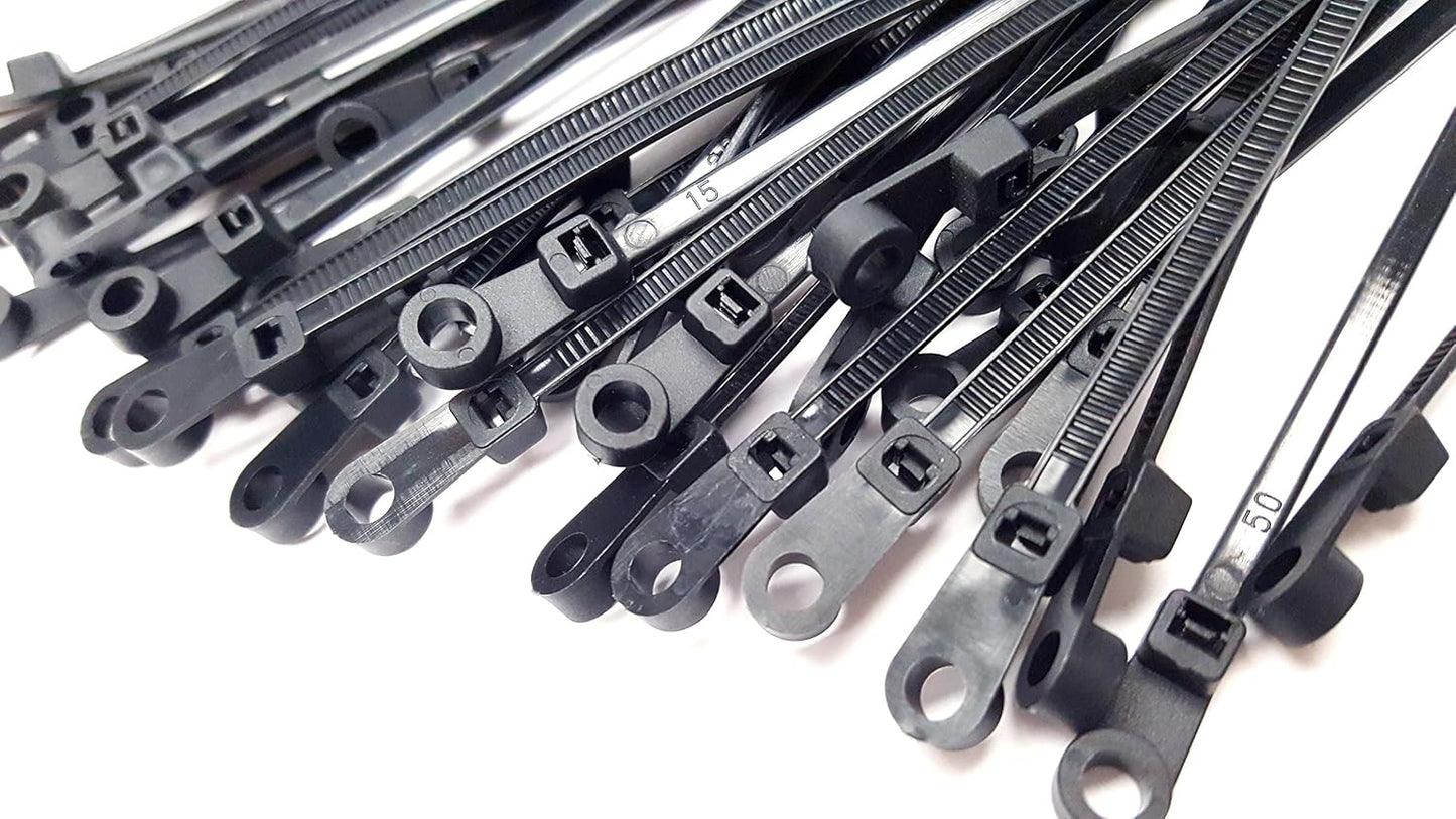 Bridas para cables 8pulg 100uds negro