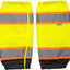 Polainas reflectantes Hi Vis amarillo/negro