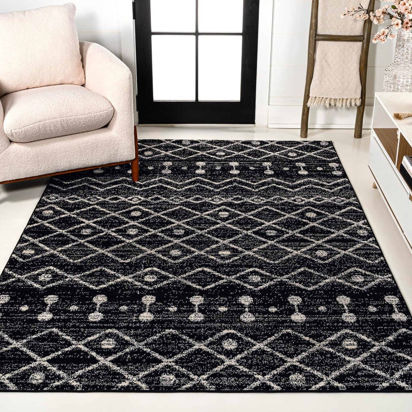 Alfombra Beni Souk 5x8ft para interiores sala dormitorio