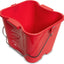Cubo limpieza 8qt plástico rojo pack 12