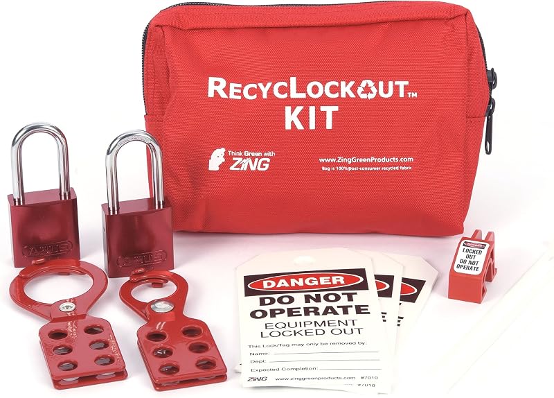 Kit candados aluminio para etiquetado 11 componentes