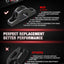 Gancho fijación camioneta F250 F350 Super Duty Pack 2 Negro