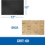 Hojas lijado piso carburo silicio 12x18 60 grano pack 20