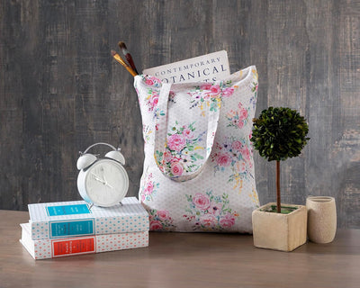Bolsa mano algodón reutiliz. compras mujer