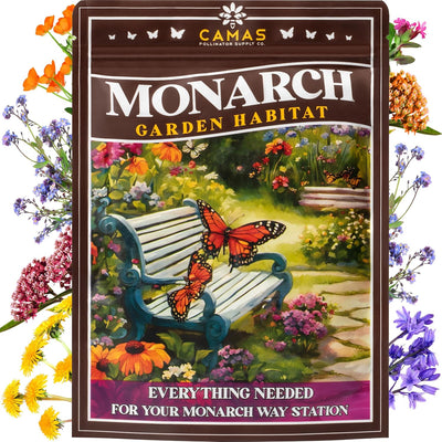 Kit jardín mariposas Monarch semillas algodoncillo flores perennes