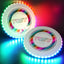 Disco LED RGB 108 o 36 luces camping regalo