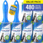 Rodillos pelusa extraadherente para ropa set 6
