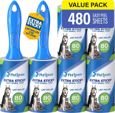 Rodillos pelusa extraadherente para ropa set 6