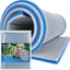 Almohadilla filtro acuario 8 capas hilo cortado 47.24x15.75pulg