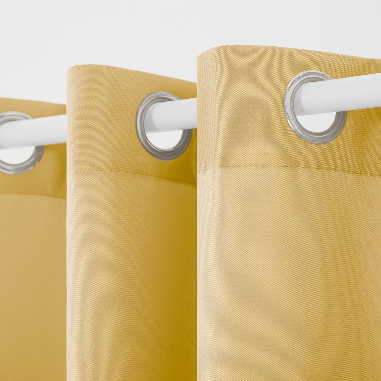 Cortinas pesadas 54x96pulg set 2 Amarillo