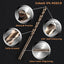 20 Pzas Broca HSS M35 para acero inox y madera