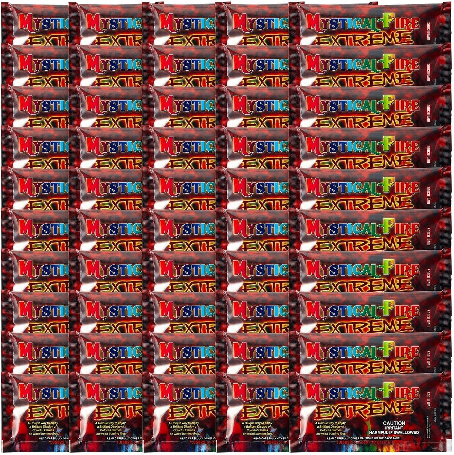 Pack 50 Fogata Chimenea Fuego Colores