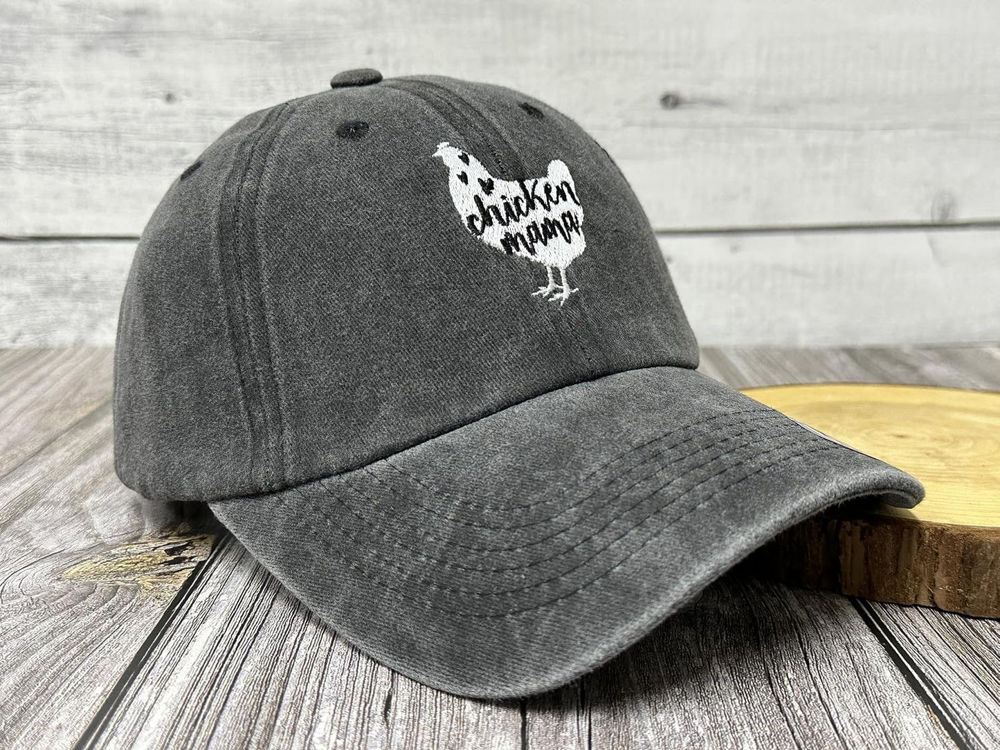 Gorro bordado para abuela mamá papá
