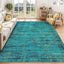 Alfombra lavable 5x7ft suave vintage plegable dormitorio