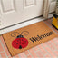 Felpudo bienvenida mariquita 24x36" multicolor