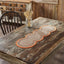Mesa camino calabaza 12x36pulg algodón trenzado otoño
