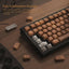 Teclas PBT MOA Cherry MX Juego de Teclas Nogal