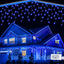 Luces Navidad 32pies 8modos impermeables azul